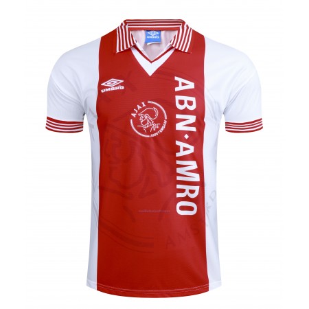 Maillot de Foot Ajax Amsterdam Domicile Retro 1994-1995 Maillot de Foot Ajax Amsterdam Domicile Retro 1994-1995